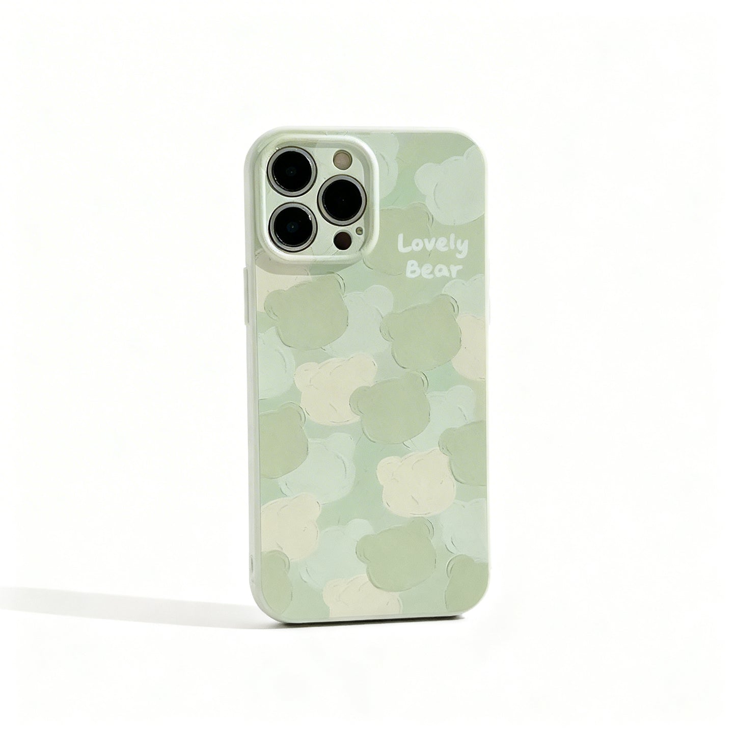 Cute Bear Head Phone Case for iPhone