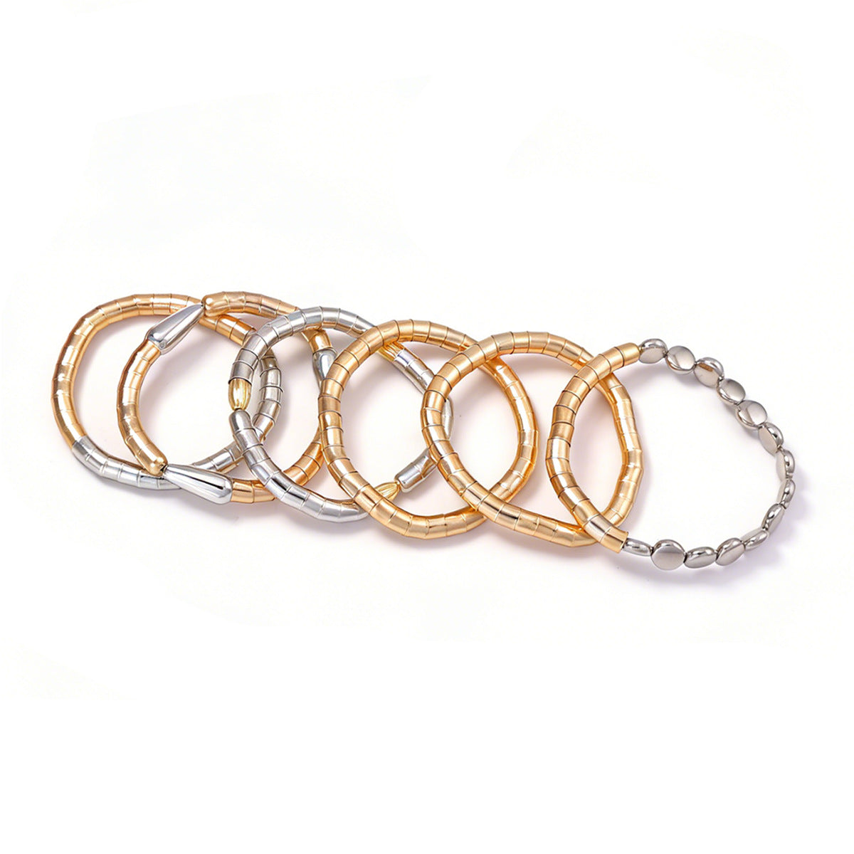 Chic Luxe Geometric Layered Necklace Set for Women - Versatile and Unique Fashion Jewelry for Effortless Style