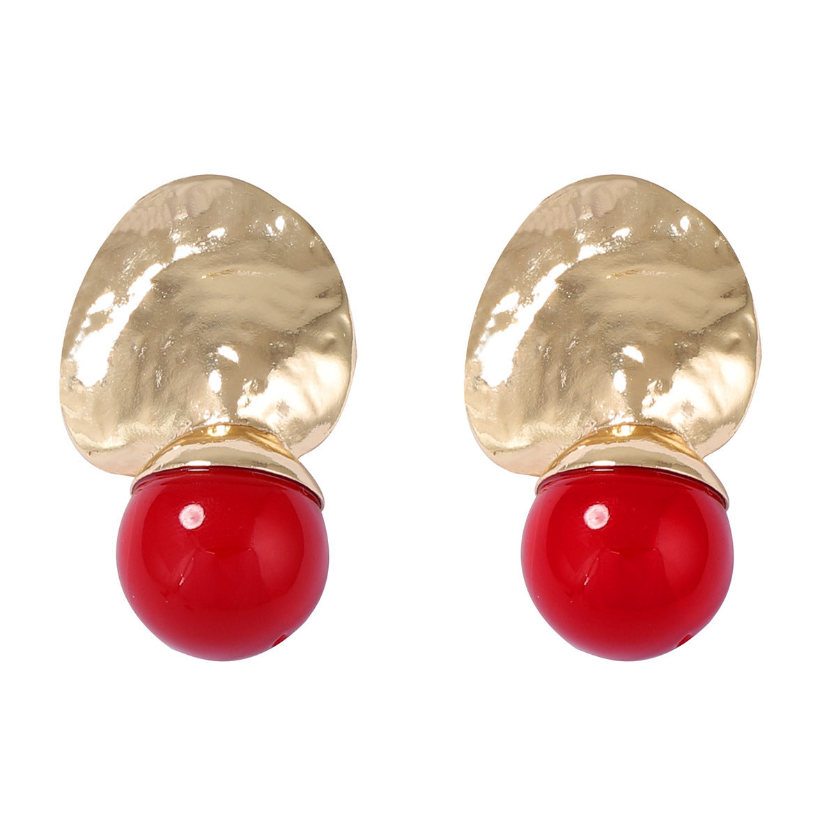 Chic Vintage-Inspired Alloy Shell Drop Earrings - Unique Lightweight Design for Effortless Elegance