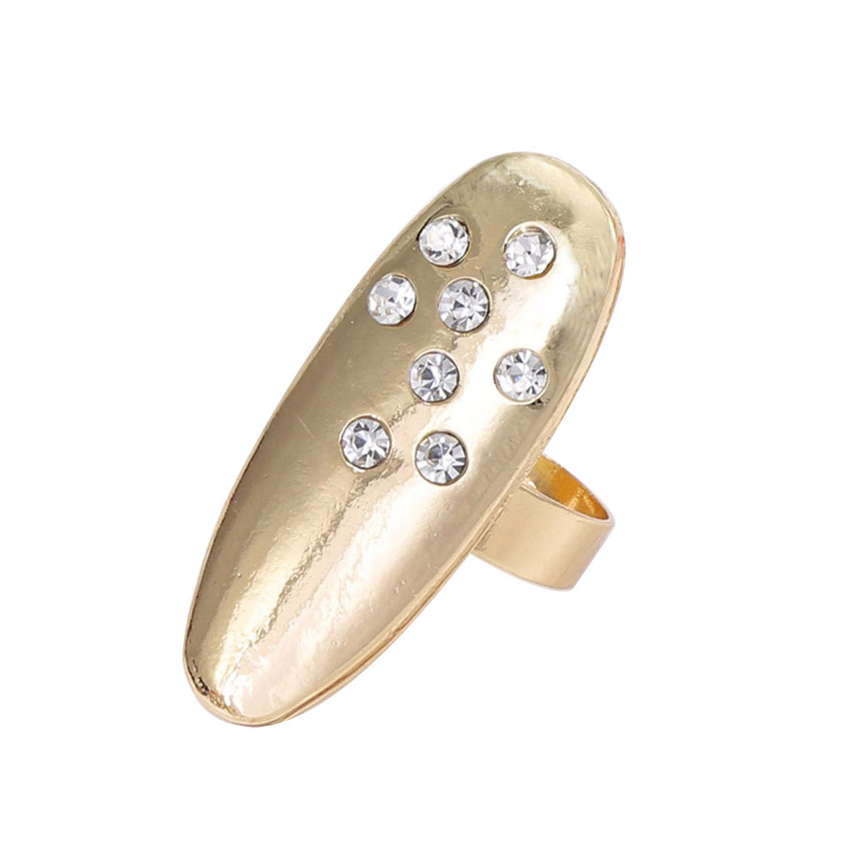 Elegant and Unique Water Drop-Shaped Ring – Minimalist Personality Jewelry for Women, Perfect for Any Occasion