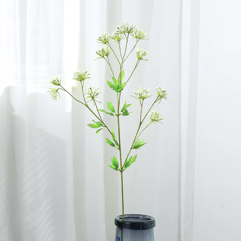 Realistic Cape Flower Faux Plant - Stunning Greenery for Home Decor, Weddings, and Events - Lush Baby's Breath & Versatile Floral Decoration