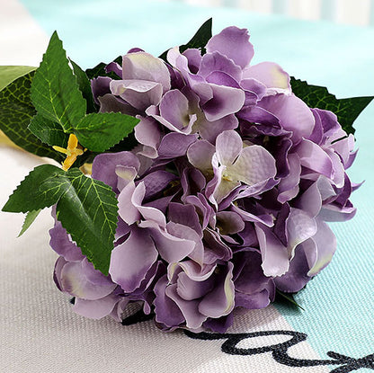 Lifelike Hydrangea Decor -  Artificial Wedding Flowers for Elegant Bridal Arrangements, Perfect for California Weddings and Event Decorations