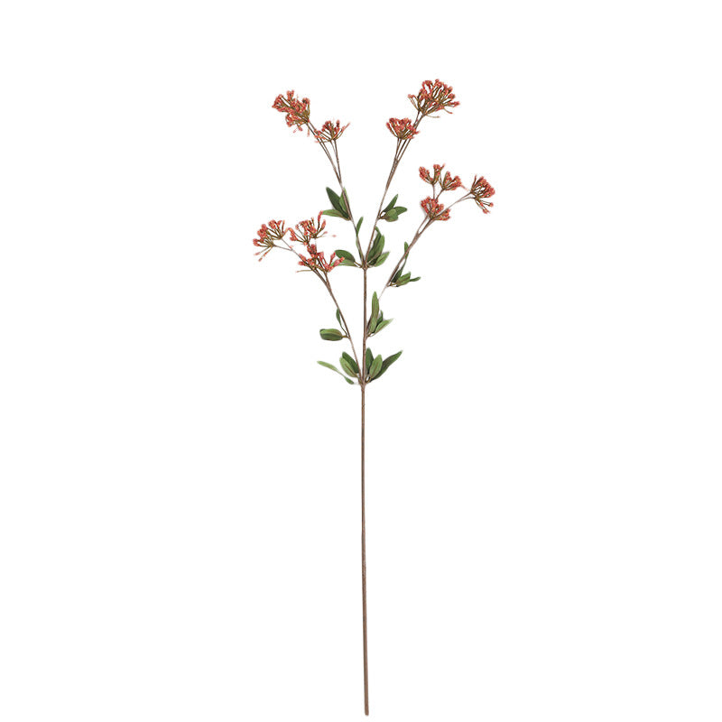 Realistic Cape Flower Faux Plant - Stunning Greenery for Home Decor, Weddings, and Events - Lush Baby's Breath & Versatile Floral Decoration