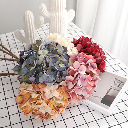 Chic Hydrangea Bouquet Table Decor - Perfect for Living Rooms, Weddings, and Stunning Indoor Arrangements with Realistic Faux Flowers