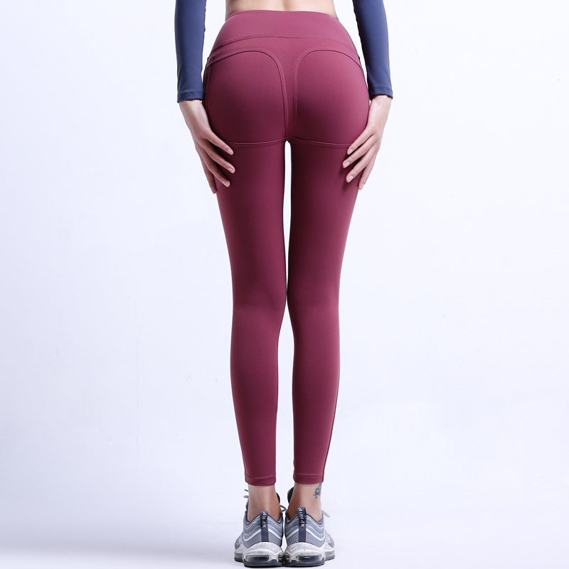 High Waisted Peach Butt Yoga Leggings for Women Quick Dry Stretchy Ab Lift Supportive Fitness Pants for Comfort and Performance