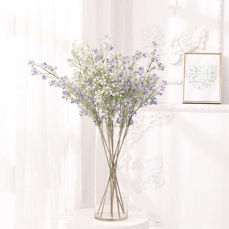 Stunning Fake Baby's Breath Wedding Flowers - Lifelike Home Décor Floral Arrangements for Indoor Decoration & Crafting Projects