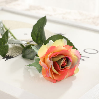 Realistic Faux Rose Bouquet for Home Decoration - Stunning Floral Arrangement for Living Room, Dining Table, and Bridal Photo Shoots