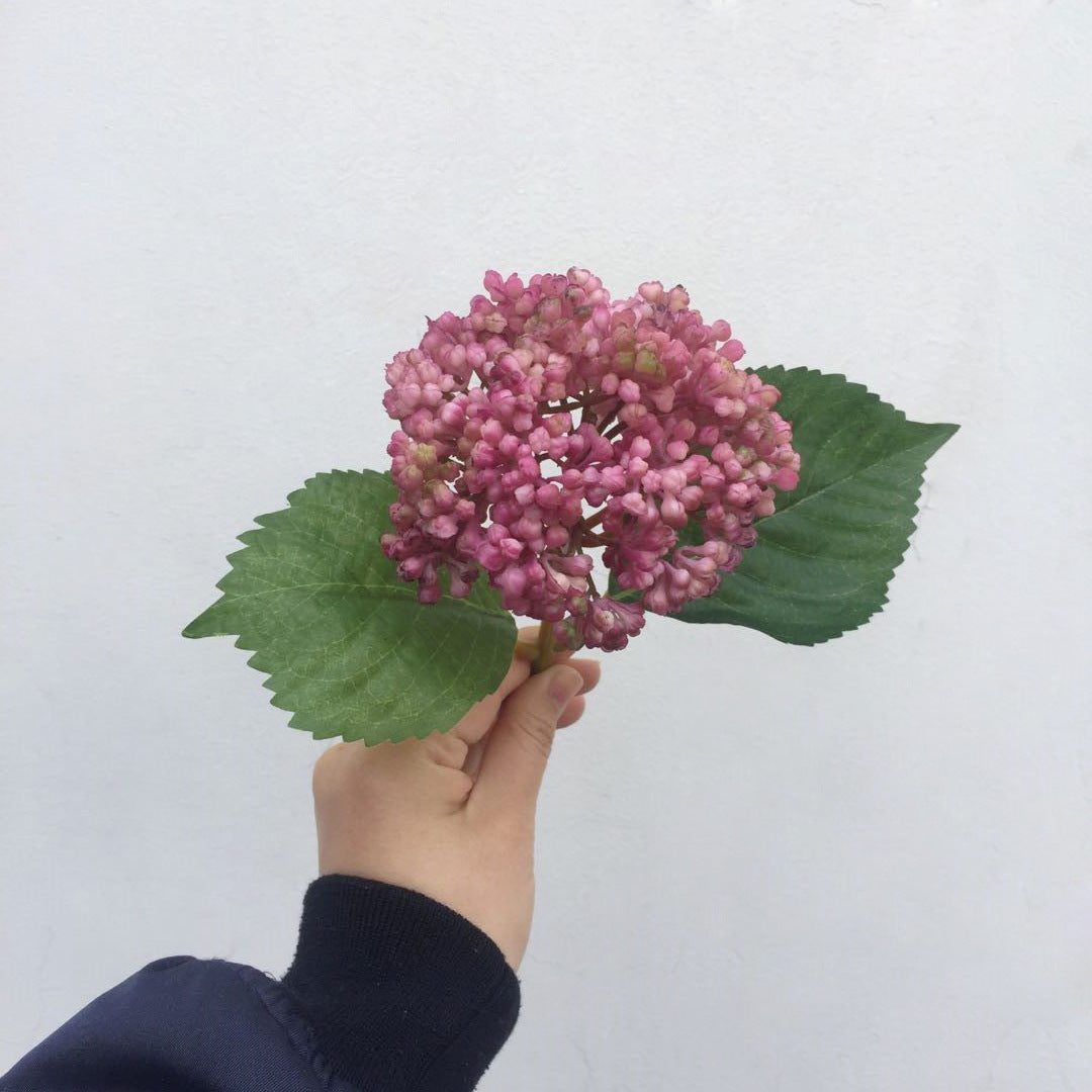 Soft Silicone Hydrangea Buds - Realistic Faux Floral Arrangements for Handmade Craft Projects