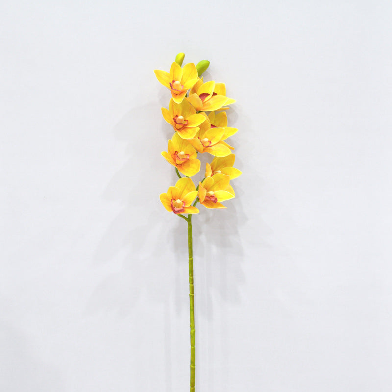 Lifelike 3D Printed Orchid Artificial Flowers - Perfect for Home Décor, Weddings, and Events | Realistic Greenery & Stunning Floral Arrangements