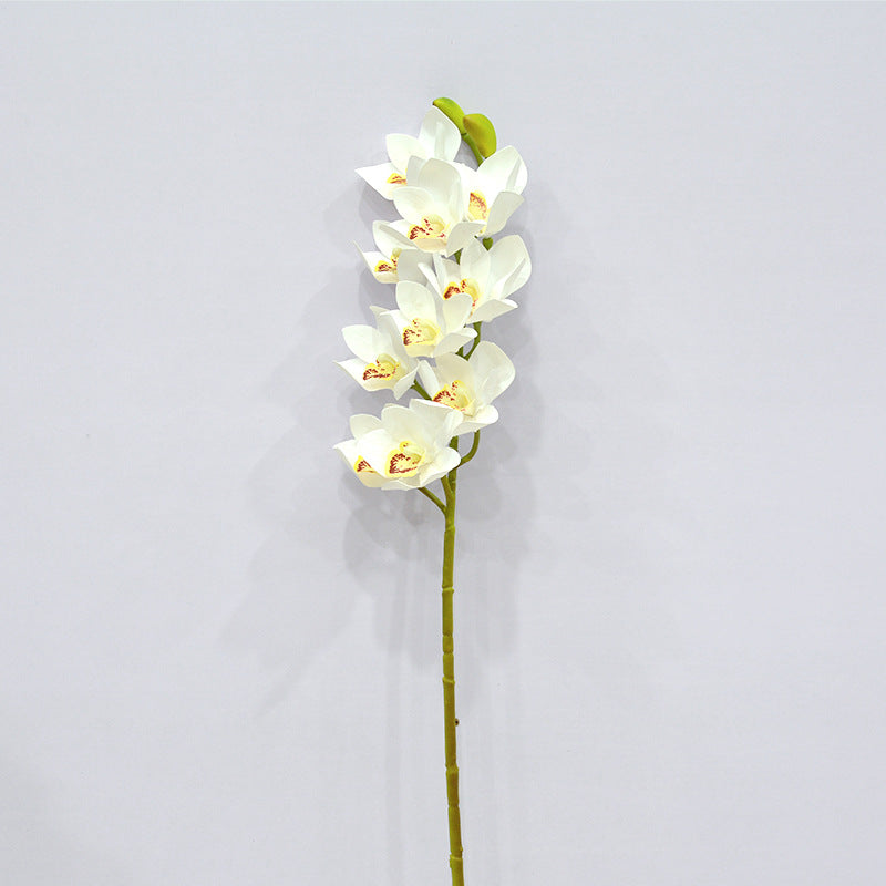 Lifelike 3D Printed Orchid Artificial Flowers - Perfect for Home Décor, Weddings, and Events | Realistic Greenery & Stunning Floral Arrangements