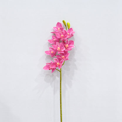 Lifelike 3D Printed Orchid Artificial Flowers - Perfect for Home Décor, Weddings, and Events | Realistic Greenery & Stunning Floral Arrangements