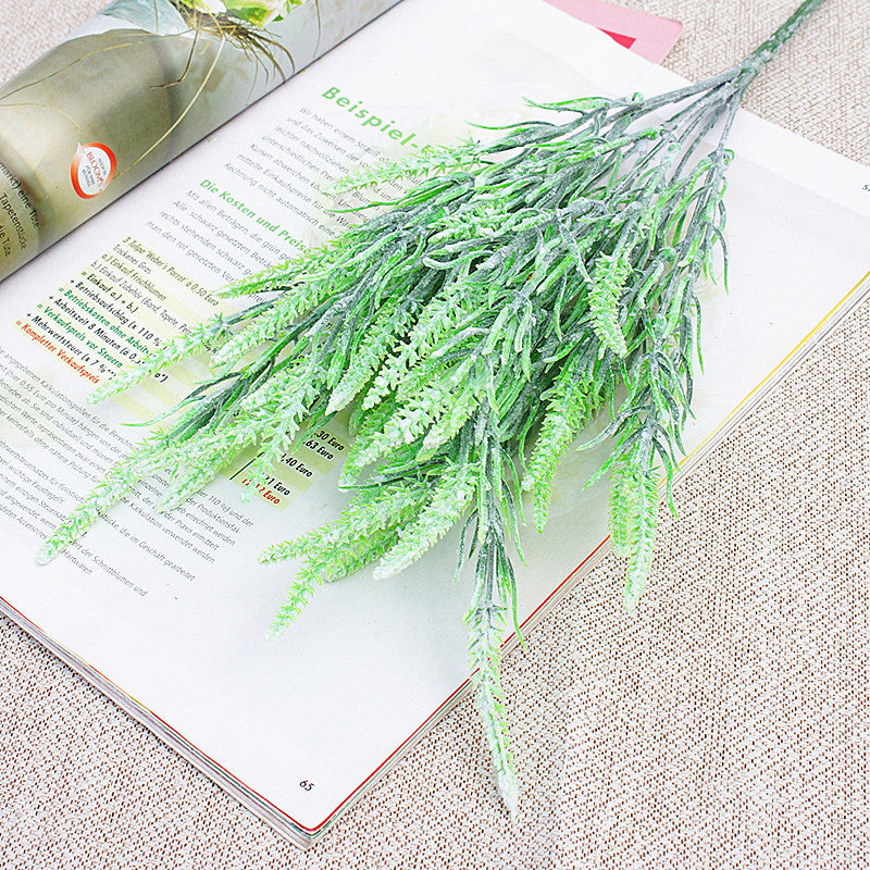 Realistic Faux Fox Tail Grass with 7 Branches - Perfect Decorative Flower for Home Decor, Wedding Styling, Photography Props, and Model Home Displays