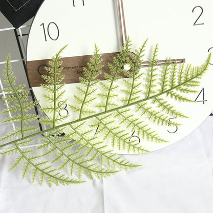 INS Style Fern and Cypress Leaf Artificial Flowers - Stunning Home Decor for Wedding Bouquets and Vertical Plant Walls - Realistic, Long-lasting Fake Flora - Model MW45554