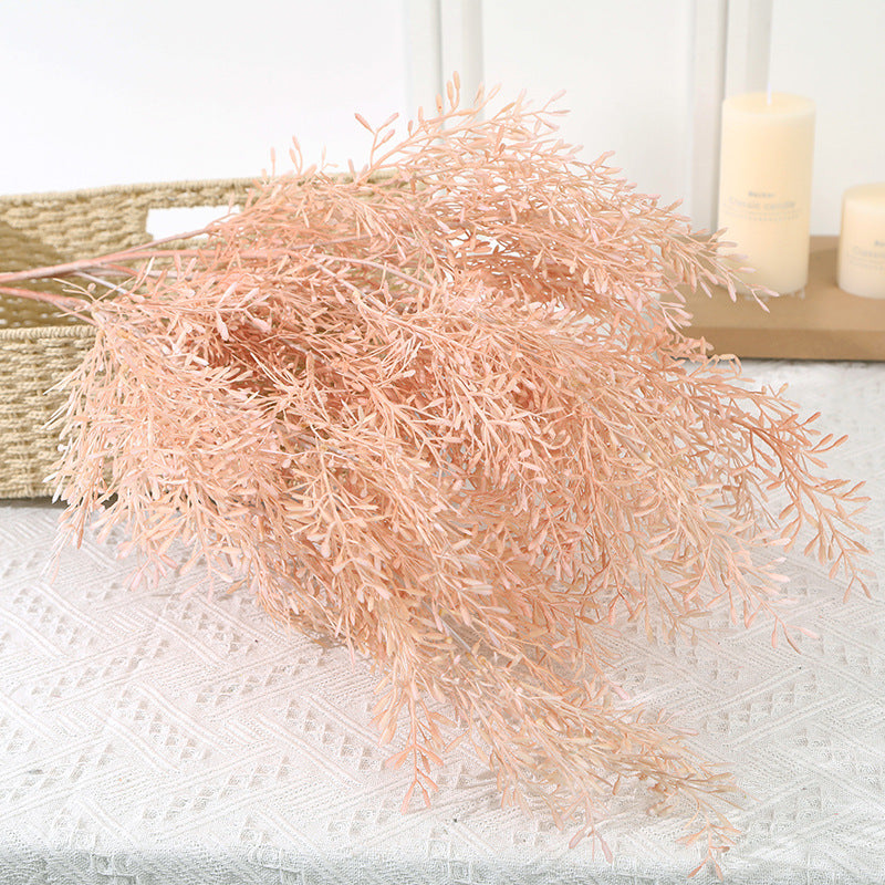 Lifelike Mimosa Grass - Elegant Foggy Wedding Faux Flowers for Home Decor & Stunning Display Pieces