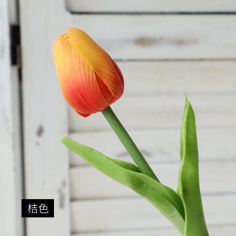 Elegant PU Tulip Faux Flowers – Creative Home Décor for Lasting Beauty and Low Maintenance