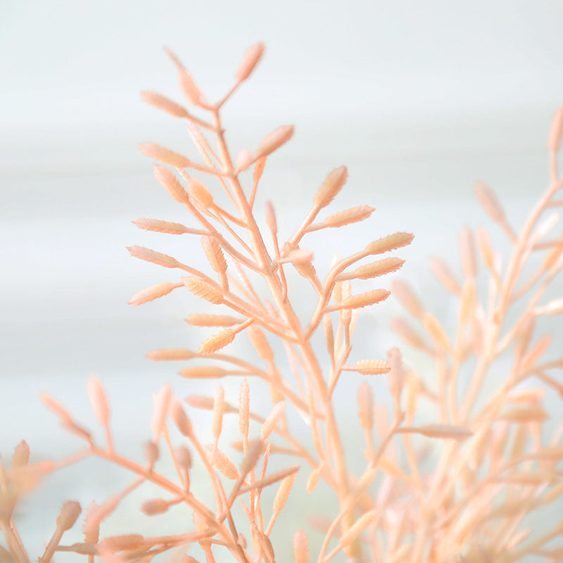 Lifelike Mimosa Grass - Elegant Foggy Wedding Faux Flowers for Home Decor & Stunning Display Pieces