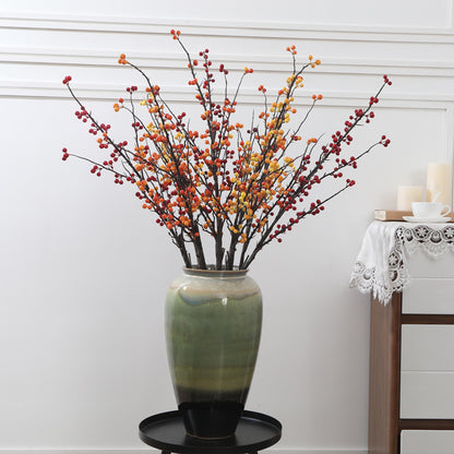 Realistic Winterberry Red Fruits - Perfect for Home Decor During Spring Festival & Christmas Celebrations, Enhance Your Space with Festive Charm!