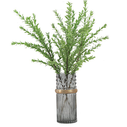 Realistic Single Stem Faux Winterberry Leaves - Perfect for Home Decor, Soft Furnishings, and Lasting Greenery in Any Space