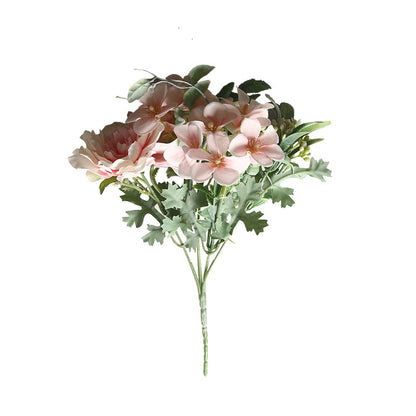 Realistic Artificial Flower Plant Decoration for Weddings – INS Style Faux Floral Wall with Stunning Roses – Perfect for Home, Parties, and Events – Model MW66778