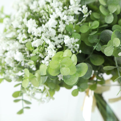 Stunning Faux Gypsophila Flower Bouquet - Lifelike Home Décor and Wedding Decoration with Realistic Greenery Potted Plants