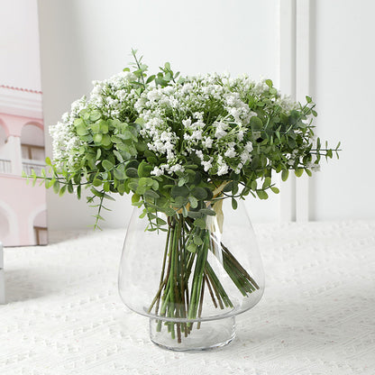 Stunning Faux Gypsophila Flower Bouquet - Lifelike Home Décor and Wedding Decoration with Realistic Greenery Potted Plants