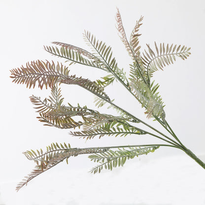 Realistic Artificial Fern Leaves Mango Grass - Lifelike Greenery for Home Decor, Wedding Arrangements, and Potted Displays