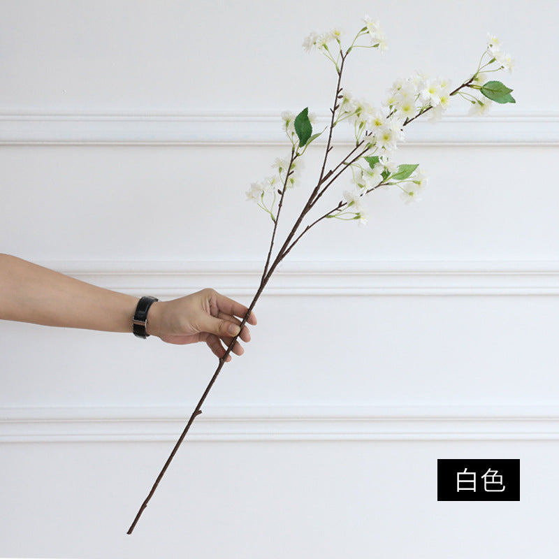 Realistic Single Stem Cherry Blossom for Japanese-Inspired Weddings | Beautiful Indoor Decoration for Home and Events