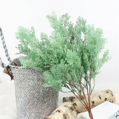 Realistic Artificial Greenery - Lush Cypress Leaves for Stunning Floral Arrangements - Perfect for Living Room, Balcony, and Hanging Baskets