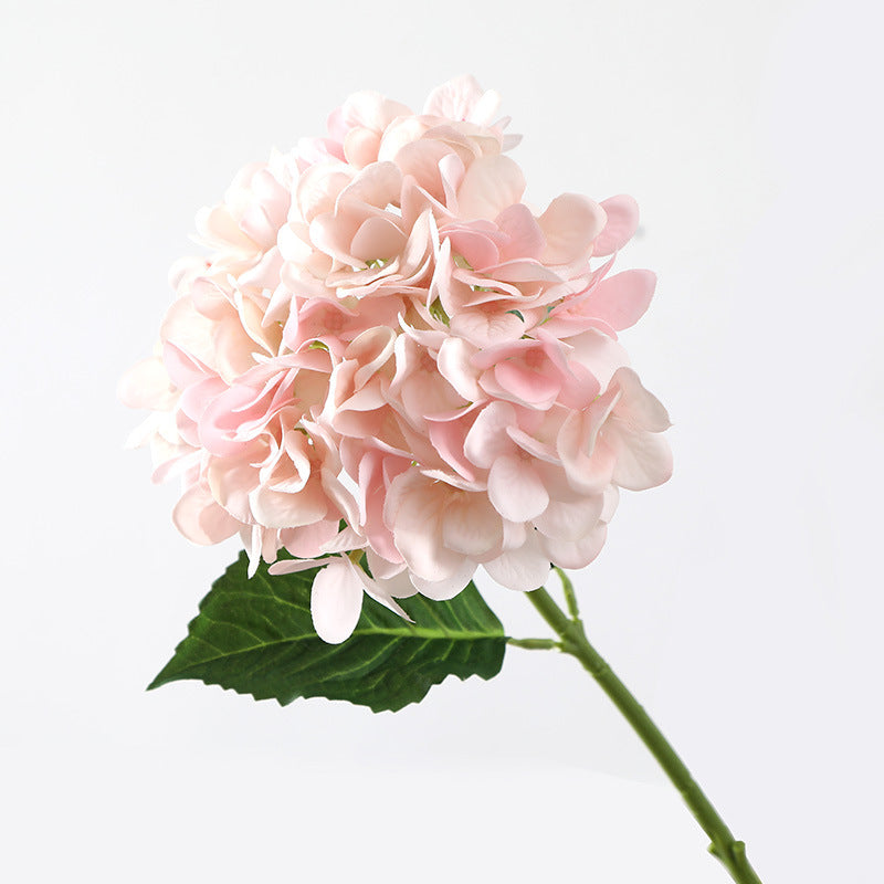 Realistic Touch Hydrangea for Wedding Celebrations - Lifelike Artificial Flower Décor and Home Planter for Timeless Elegance in Your Special Day