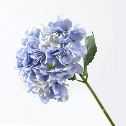 Realistic Touch Hydrangea for Wedding Celebrations - Lifelike Artificial Flower Décor and Home Planter for Timeless Elegance in Your Special Day