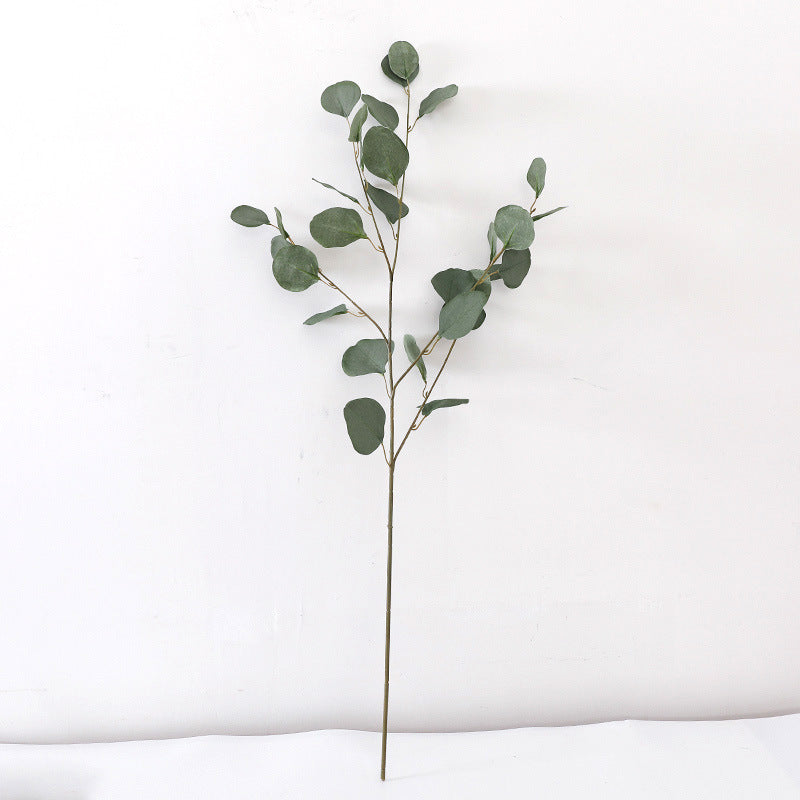 Chic French Eucalyptus & Elegant Money Leaf Faux Plants for Weddings and Home Décor - Lifelike Artificial Flowers for Timeless Charm