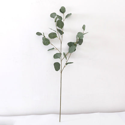 Chic French Eucalyptus & Elegant Money Leaf Faux Plants for Weddings and Home Décor - Lifelike Artificial Flowers for Timeless Charm