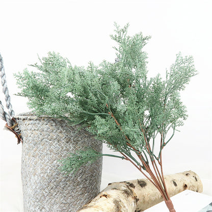 Realistic Artificial Greenery - Lush Cypress Leaves for Stunning Floral Arrangements - Perfect for Living Room, Balcony, and Hanging Baskets