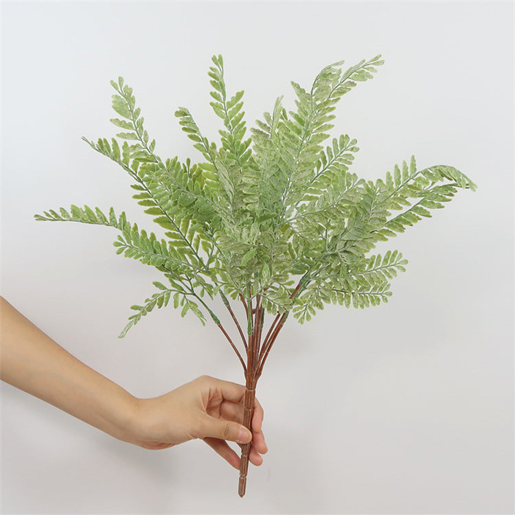 Whimsical Nordic-Inspired Faux Mimosa Plant Bundle – Lush Greenery for Home Décor, Wedding Arrangements, and Creative Floral Displays