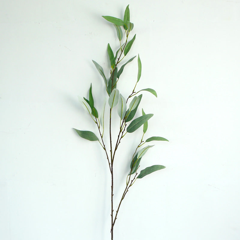 Realistic 4-Prong Eucalyptus Leaves Artificial Plant – Perfect for Home Decor, Weddings, and Floral Arrangements