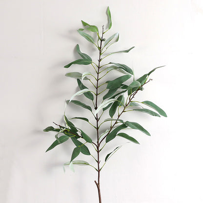 Realistic 4-Prong Eucalyptus Leaves Artificial Plant – Perfect for Home Decor, Weddings, and Floral Arrangements