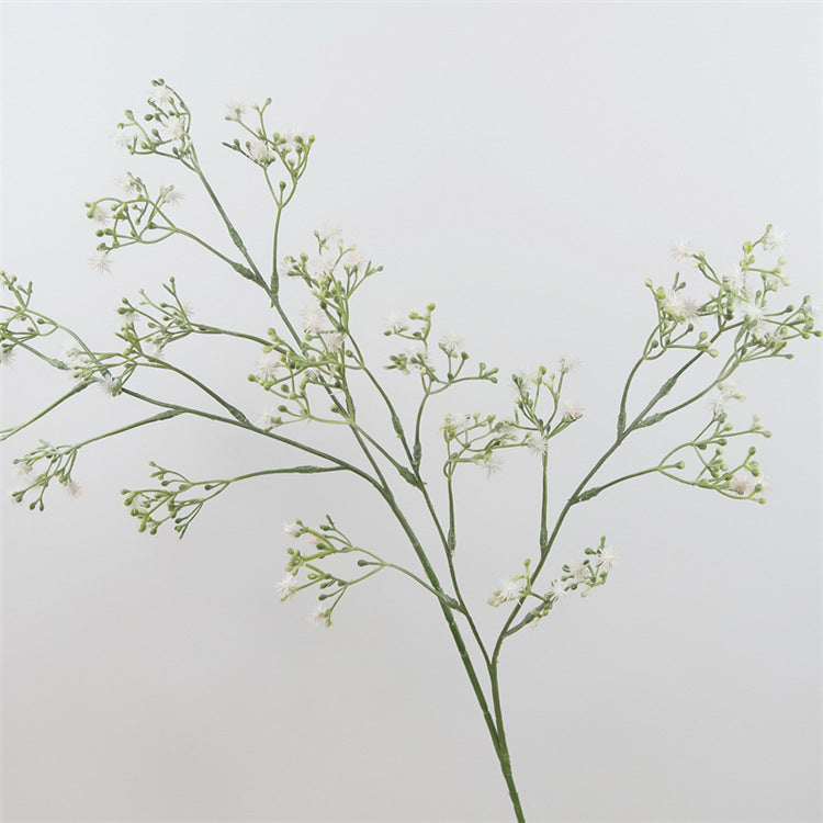 Elegant European-Inspired Faux Dandelion Stem for Home Décor - Stunning Plastic Artificial Flower for Soft Furnishings, Floral Arrangements, and Decorative Wall Displays