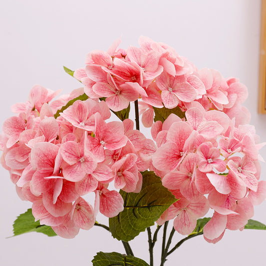 Artificial Hydrangea Floral Arrangement for Weddings and Home Décor – Stunning Faux Blooms for Living Room and Dining Table Centerpieces