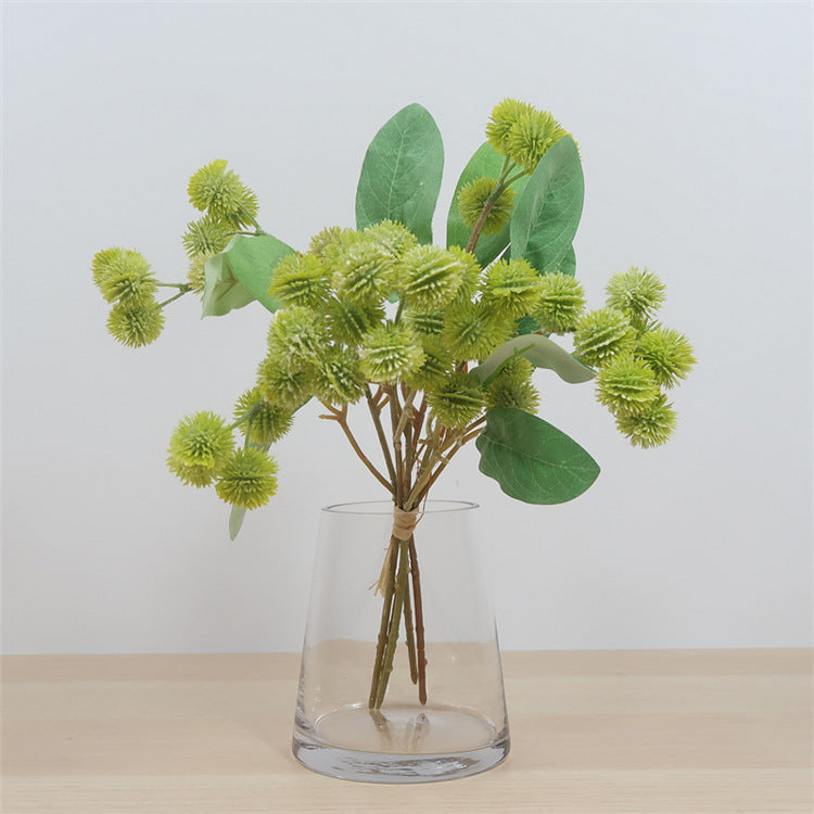 Elegant European-Style Chestnut Blossom Bouquet for Home Décor and Wedding Decorations - Perfect for Floral Arrangements, Photography Props, and Lasting Faux Flowers