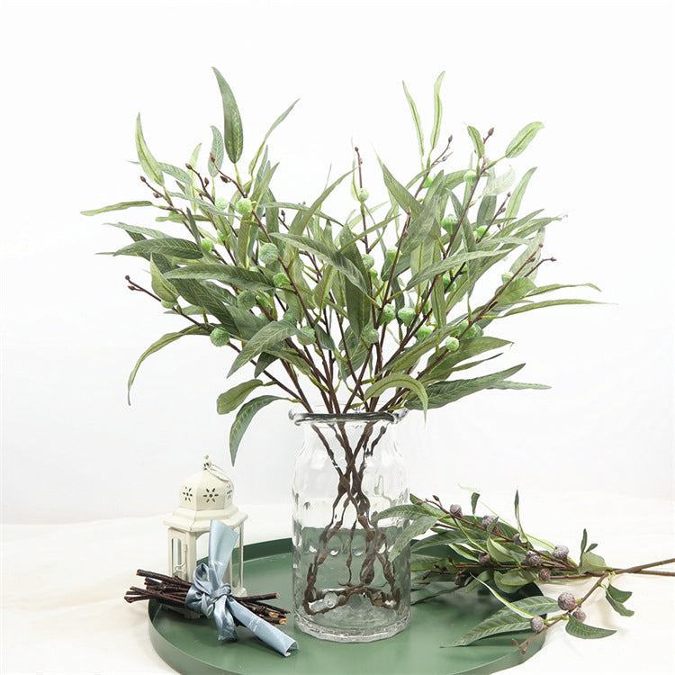 Stylish Scandinavian-Inspired Faux Eucalyptus Leaves – Perfect for Home Decor, Living Room, Dining Room, and Wedding Floral Arrangements