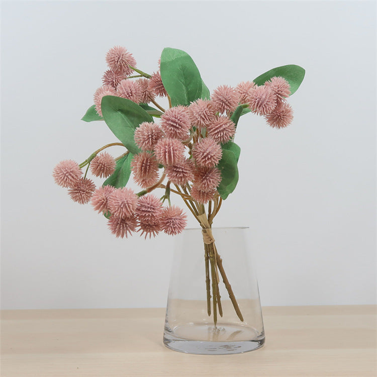 Elegant European-Style Chestnut Blossom Bouquet for Home Décor and Wedding Decorations - Perfect for Floral Arrangements, Photography Props, and Lasting Faux Flowers