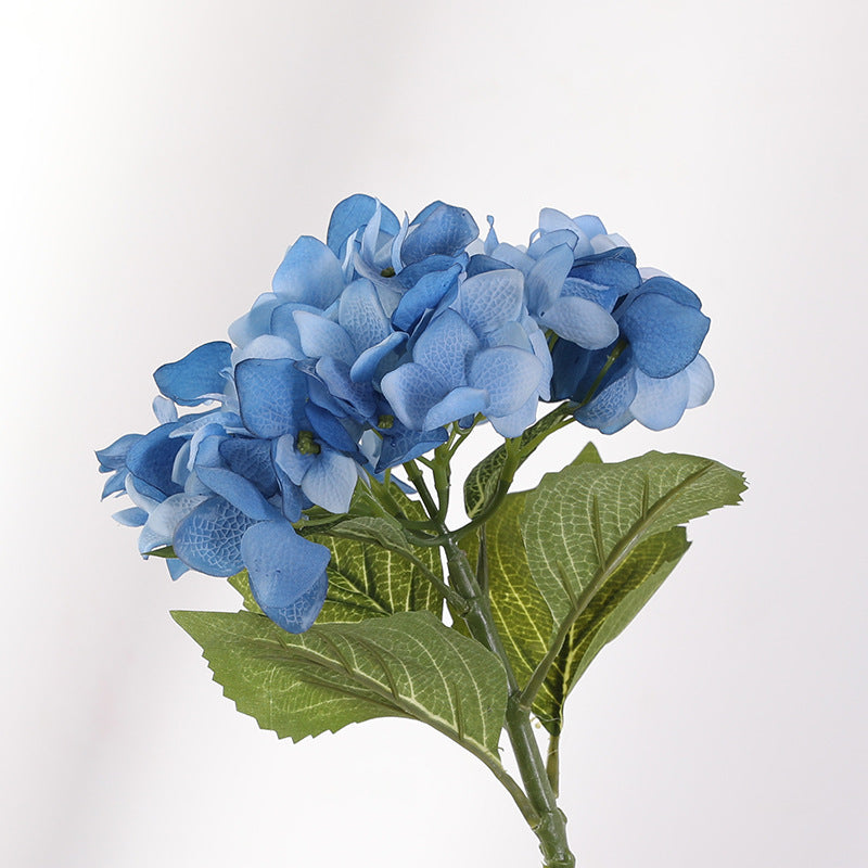 Luxurious Touch Moisture-Proof Hydrangea Artificial Flower Arrangement - Perfect for Dining Tables, Home Decor, and Sample Room Displays