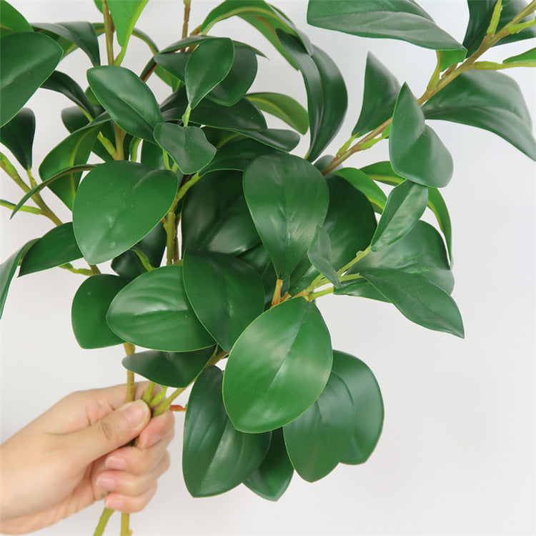 High-Quality Faux Douban Leaf Greenery – Perfect for Home Decor, Rustic Weddings, Hotel Landscaping, and Nature-Inspired Arrangements