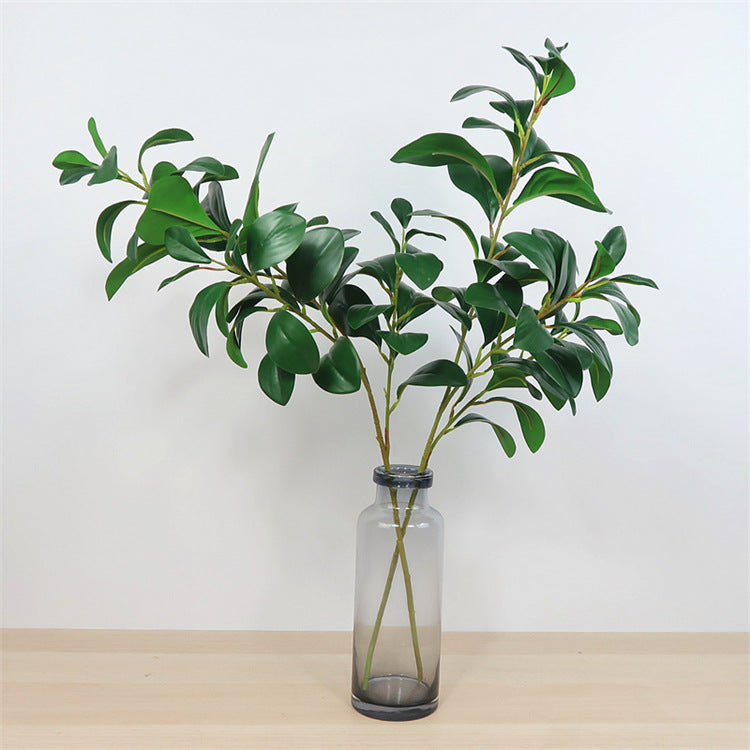 High-Quality Faux Douban Leaf Greenery – Perfect for Home Decor, Rustic Weddings, Hotel Landscaping, and Nature-Inspired Arrangements