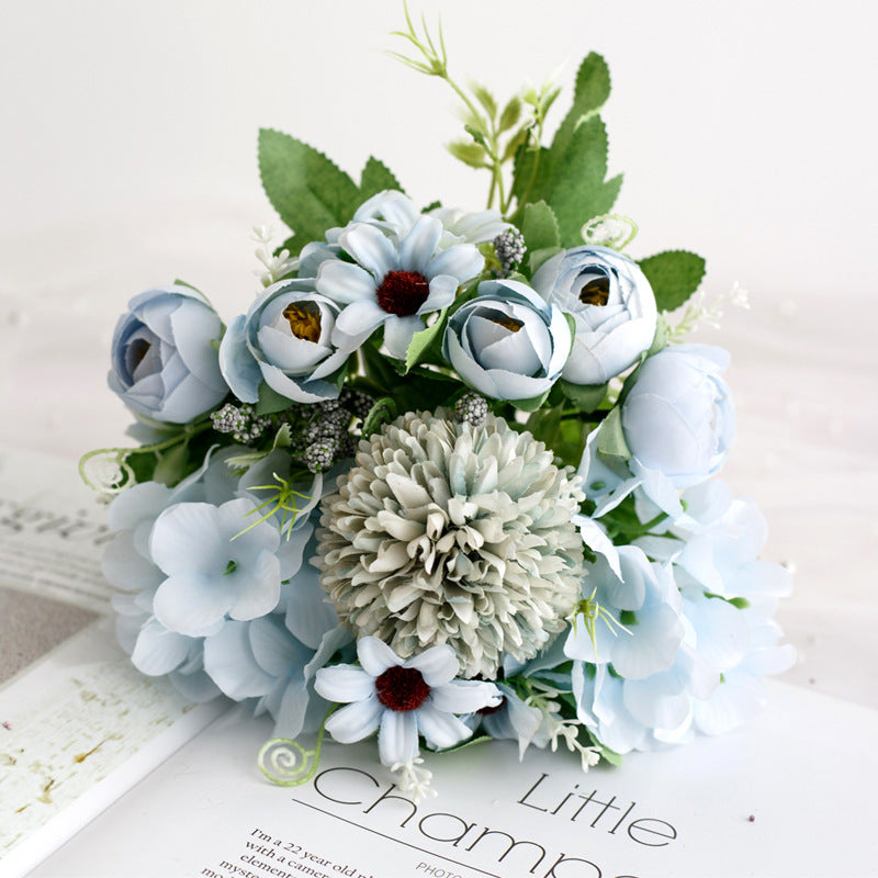 Elegant Nordic-Inspired Artificial Peony Wedding Bouquet – Perfect for Celebrating Special Occasions, Stunning Wedding Photography Props, and Chic Home Decor