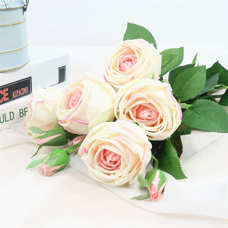 Realistic Touch Moisturizing Rose Single Stem - Ideal for Irish Home Decor, Wedding Bouquets, and Elegant Floral Arrangements