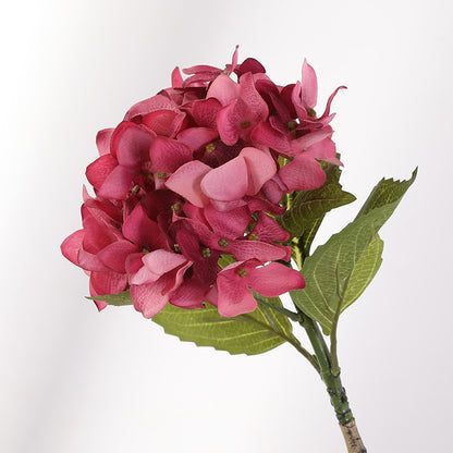 Luxurious Touch Moisture-Proof Hydrangea Artificial Flower Arrangement - Perfect for Dining Tables, Home Decor, and Sample Room Displays