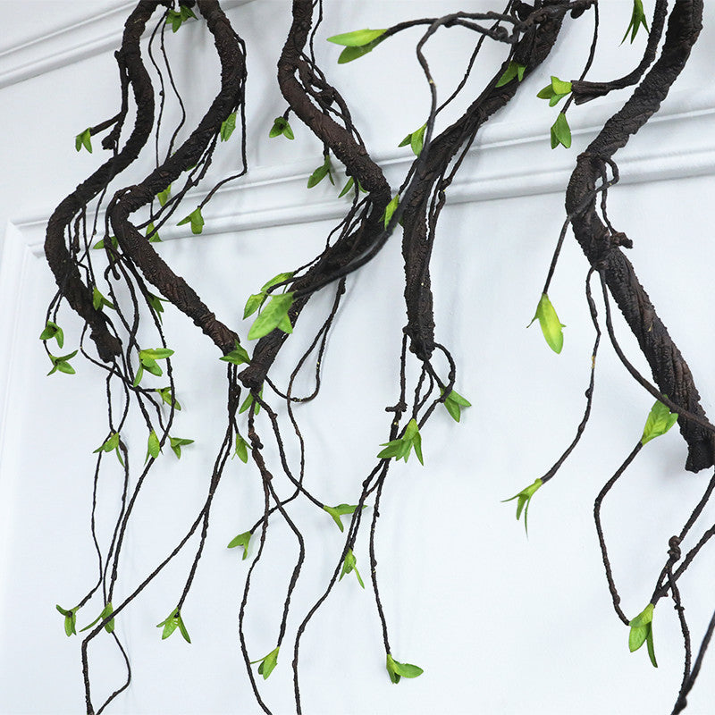 Realistic Artificial Dry Vine and Branch Floral Decor – Perfect for Garden Landscaping, Home Decoration, and Seasonal Arrangements