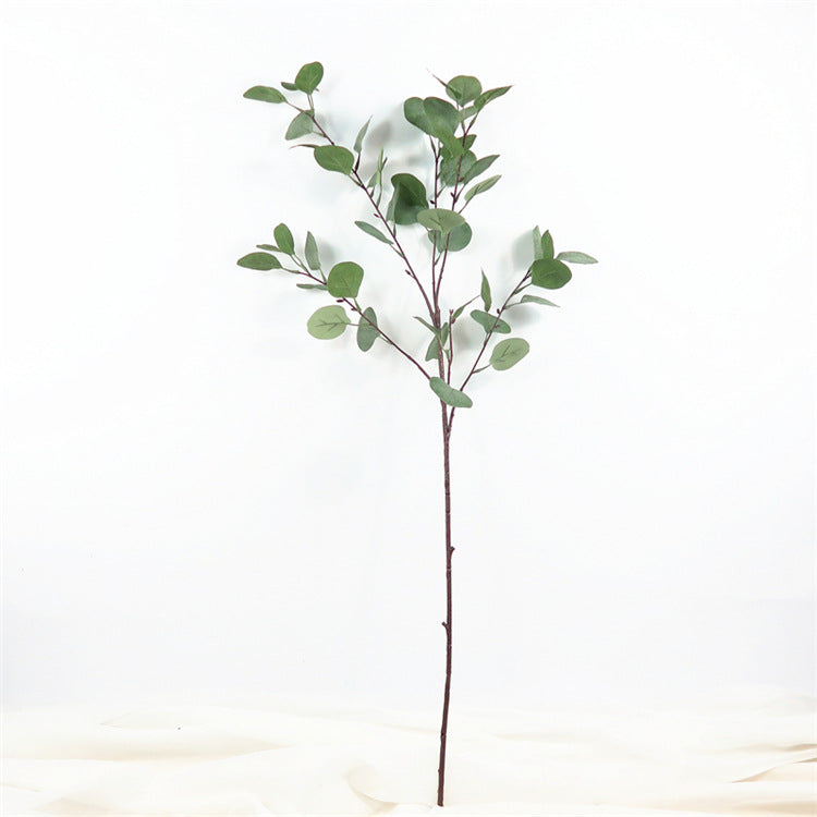 Elegant European-Style Faux Money Plant Stem for Wedding Decor, Photography Props, Aisle Accents, and Stylish Floor Arrangements - Perfect Artificial Flowers for Celebrations and Events