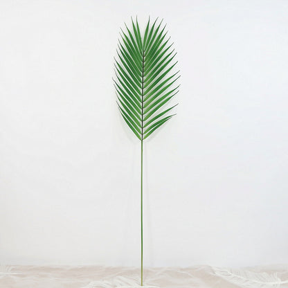 Stunning Scandinavian-Style Single Stem Palm Leaf - Lifelike Foxtail Plant Wall Décor for Weddings and Events - Elegant Greenery Home Accent